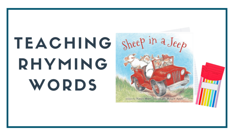 Teaching Rhyming Words
