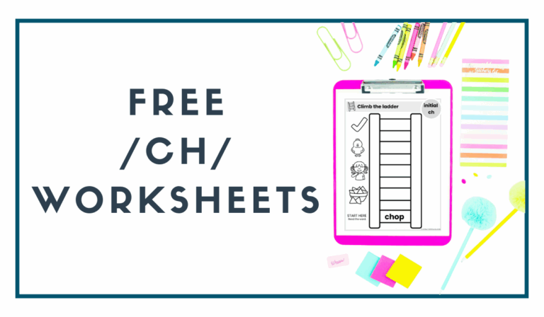 free ch worksheets
